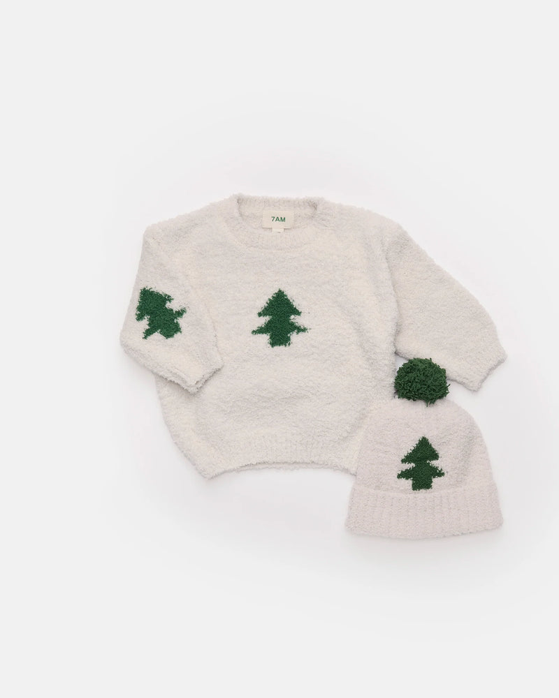 Boxy Sweater - Fuzzy Holiday