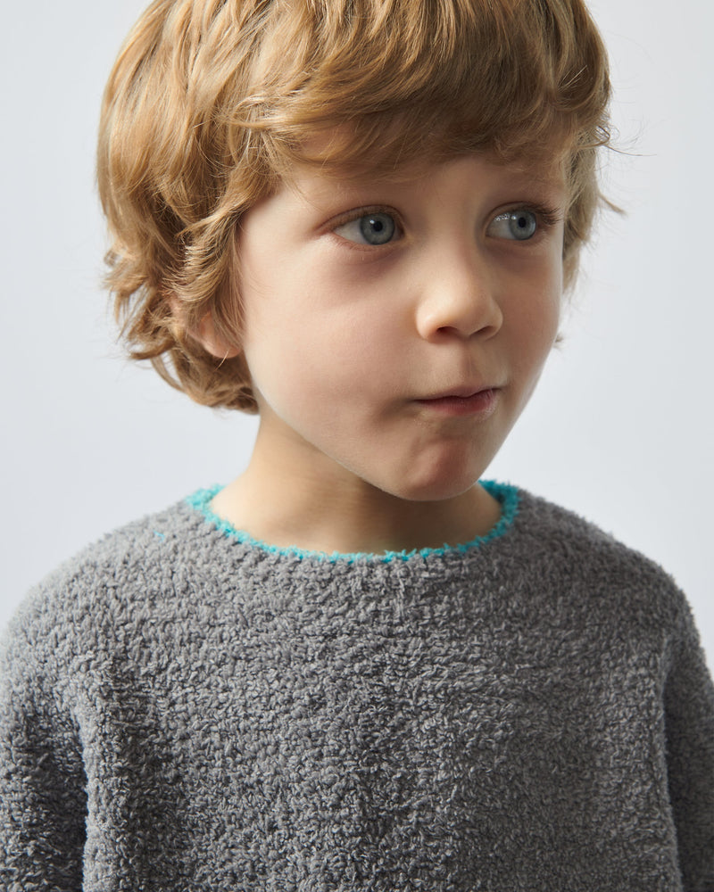 7AM - Boxy Sweater - Fuzzy