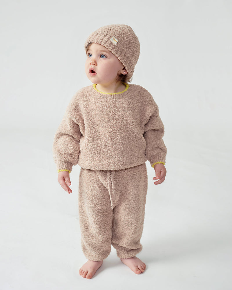 7AM - Boxy Sweater - Fuzzy