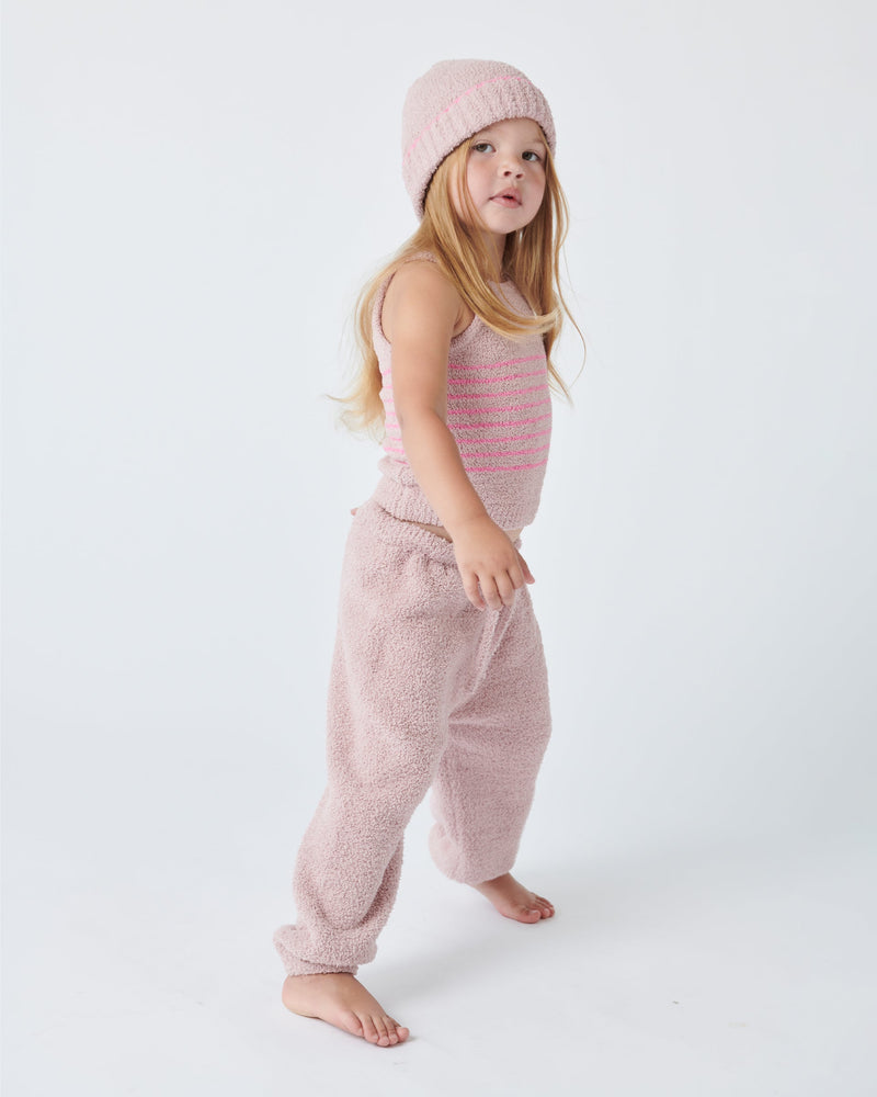 7AM - Camisole & Cardigan Set - Fuzzy