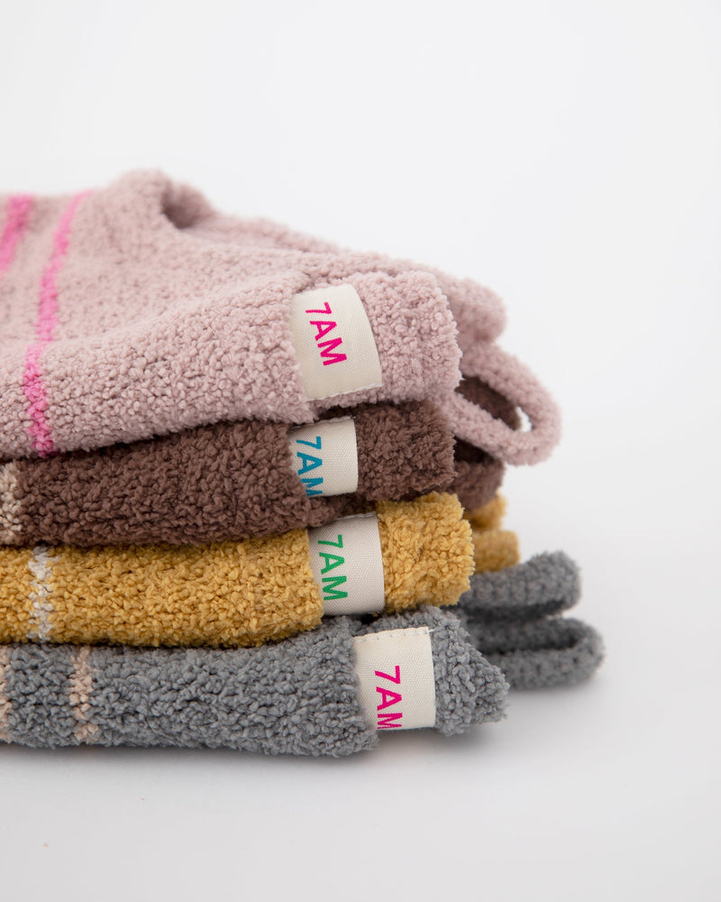 7AM - Cardigan & Camisole Set - Fuzzy