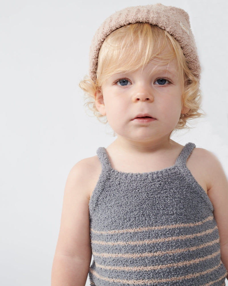 7AM - Cardigan & Camisole Set - Fuzzy