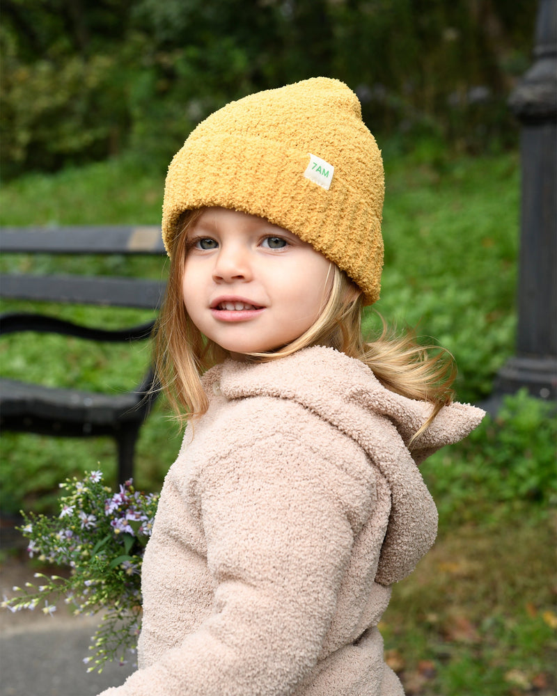 7AM - Beanies Set of 2 - Fuzzy | Cozy Knit Hat Collection for Babies & Kids