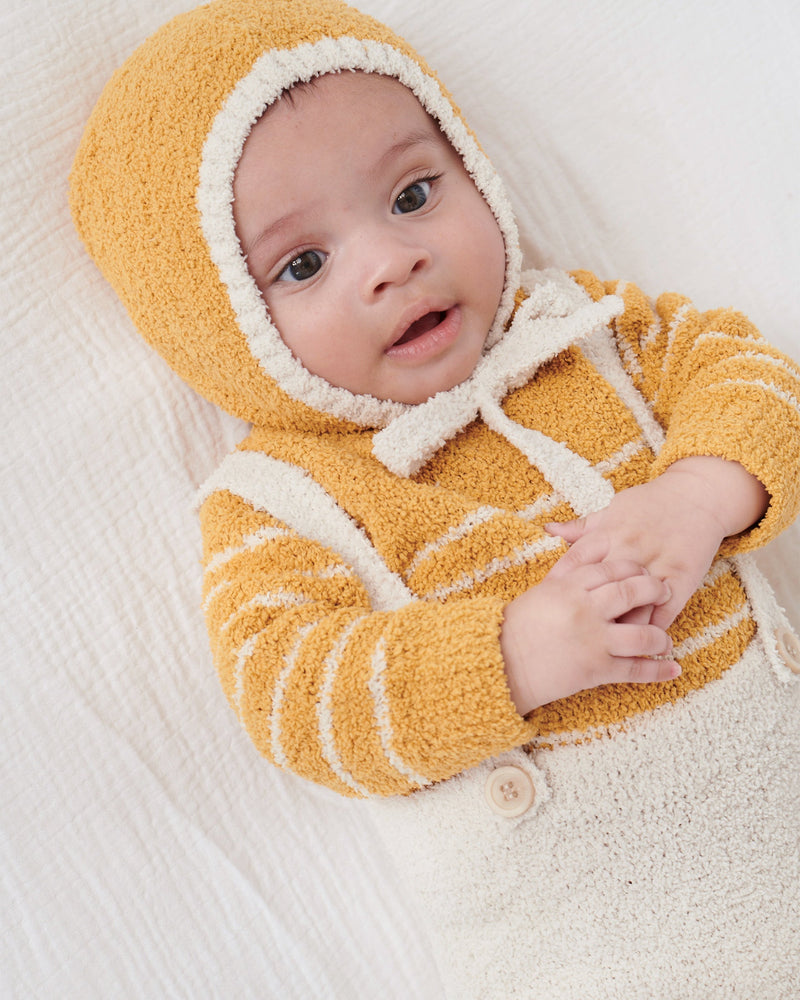 7AM - Bonnet - Fuzzy | Cozy Insulated Baby Bonnet for Stroller & Car Seat