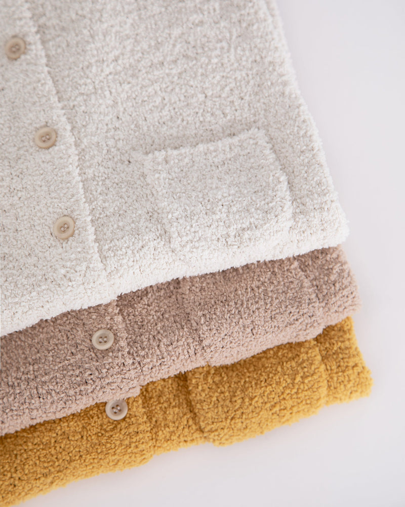 7AM - Sleeveless Jumpsuit - Fuzzy | Infant Baby One-Piece Romper for Newborns