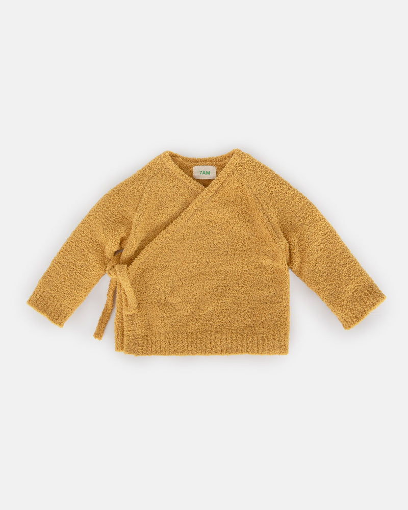 7AM - Wrap Top - Fuzzy