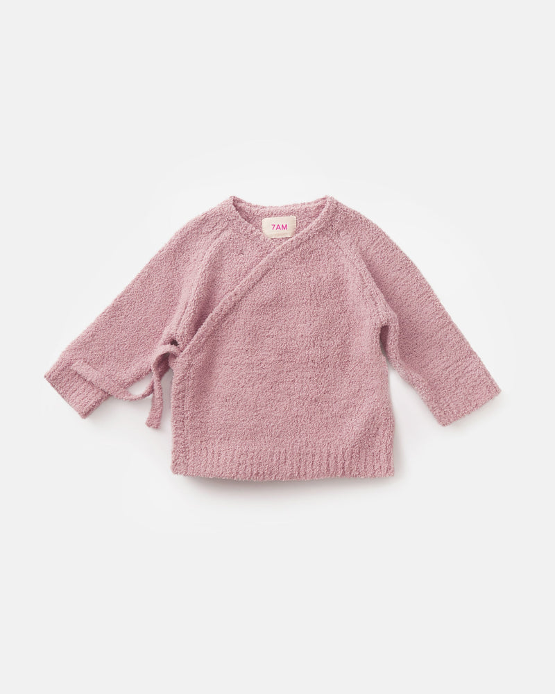 7AM - Wrap Top - Fuzzy