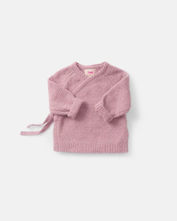 7AM - Wrap Top - Fuzzy