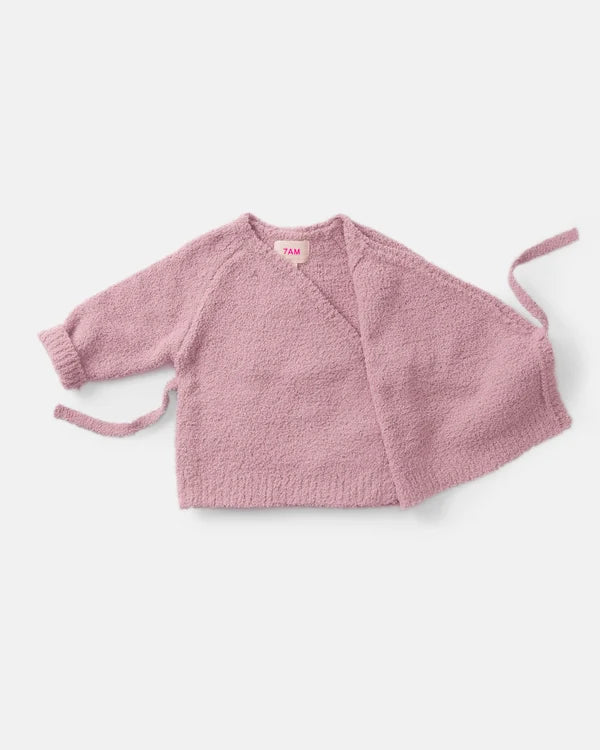 7AM - Wrap Top - Fuzzy