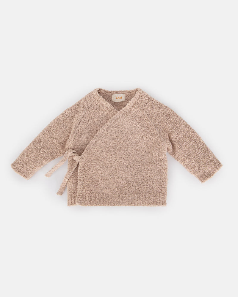 7AM - Wrap Top - Fuzzy