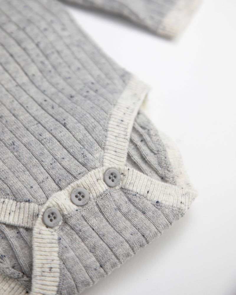 7AM Enfant - Long Sleeve Bodysuit - Hug Me