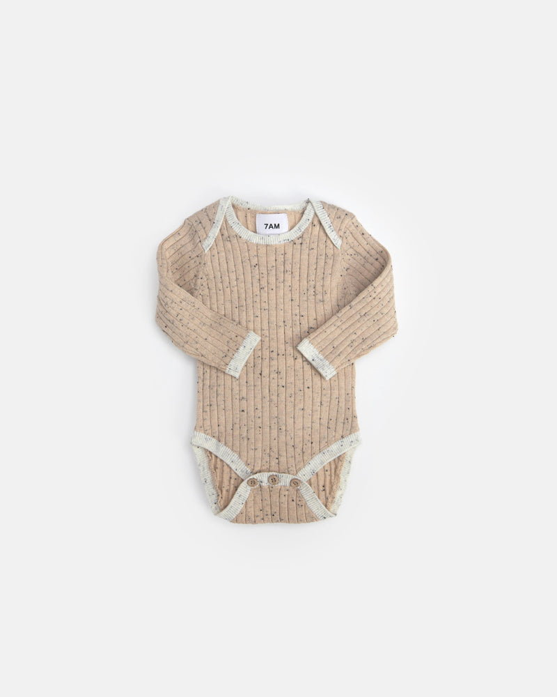 7AM Enfant - Long Sleeve Bodysuit - Hug Me