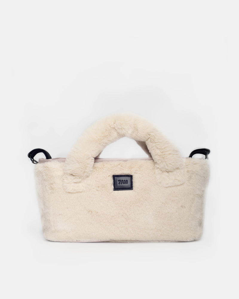 7AM - Romy Stroller Organizer - Ushuaia  / Faux Fur