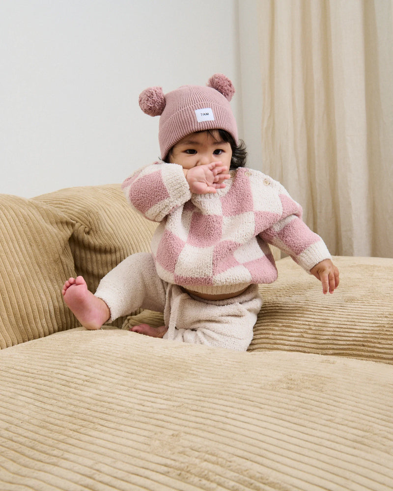 Pom Pom Beanie • Chunky