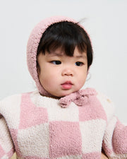 Boxy Sweater • Checkers Fuzzy