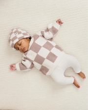 Boxy Sweater • Checkers Fuzzy