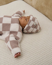 Boxy Sweater • Checkers Fuzzy