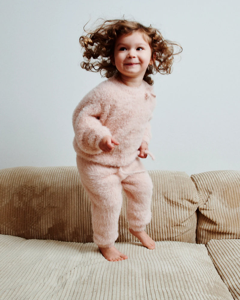 Boxy Bow Sweater • Furry