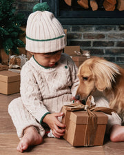 Ribbed Cotton Beanie • Holiday Edition
