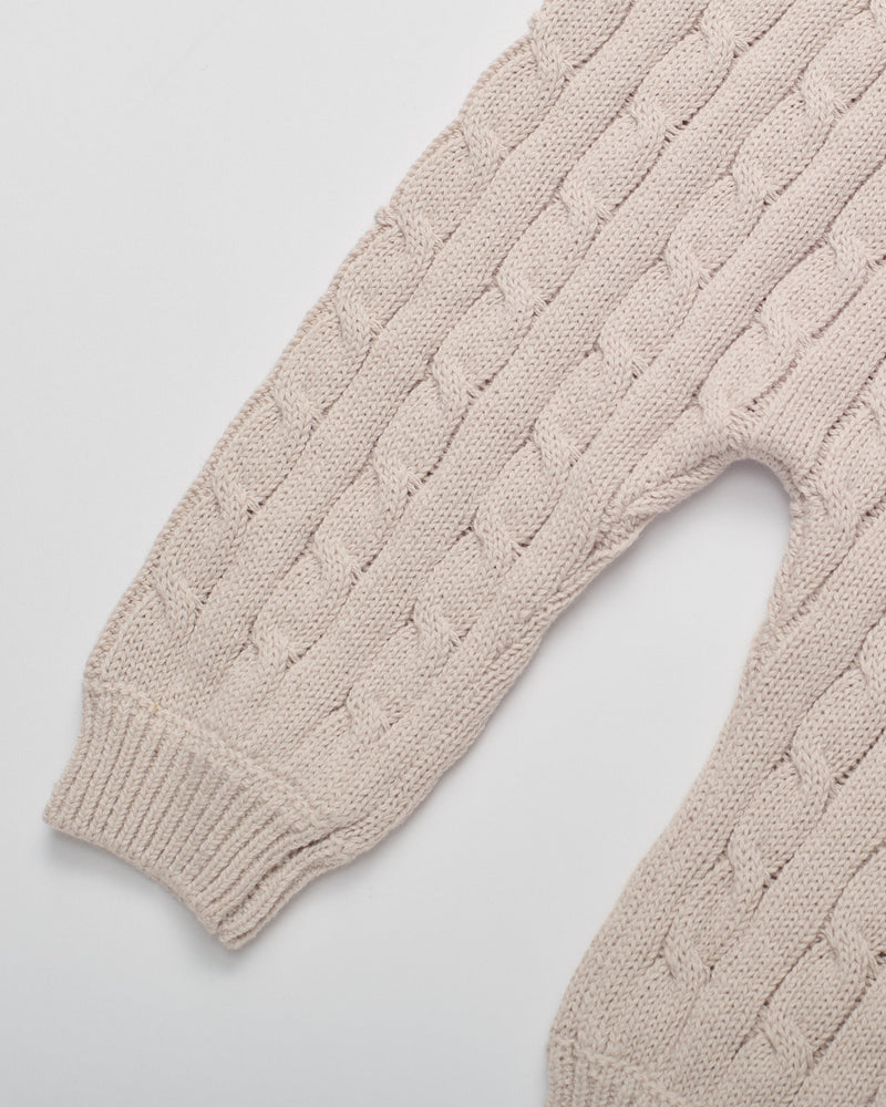 Cable Cotton Knit Set