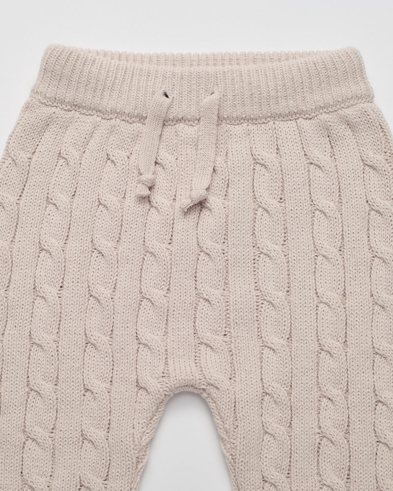 Cable Cotton Knit Set