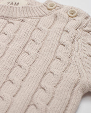 Cable Cotton Knit Set