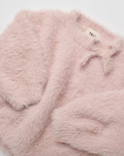 Boxy Bow Sweater • Furry