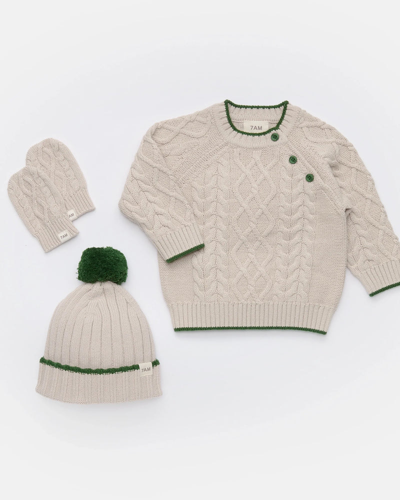 Ribbed Cotton Beanie • Holiday Edition