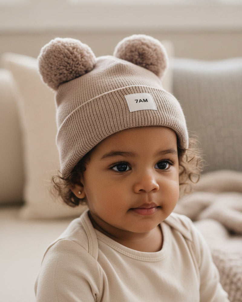 Pom Pom Beanie • Chunky