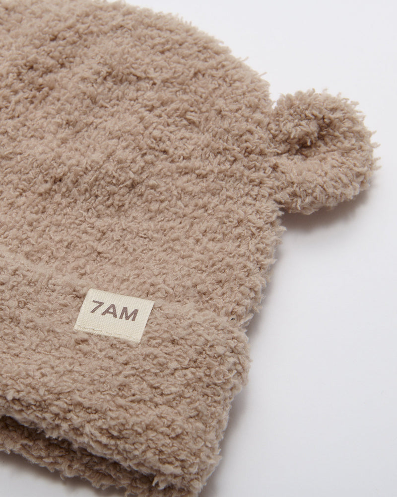 Bear Beanie • Fuzzy