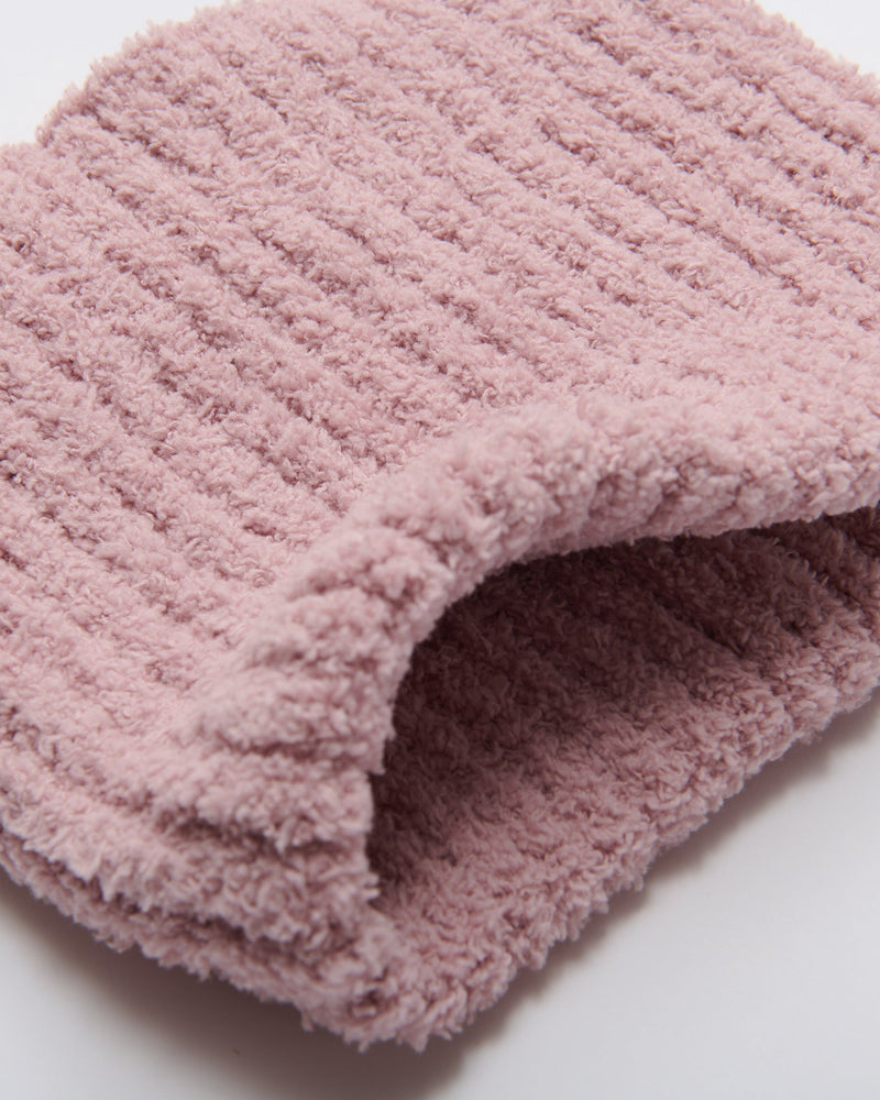 Ribbed Neck Gaiter • Fuzzy