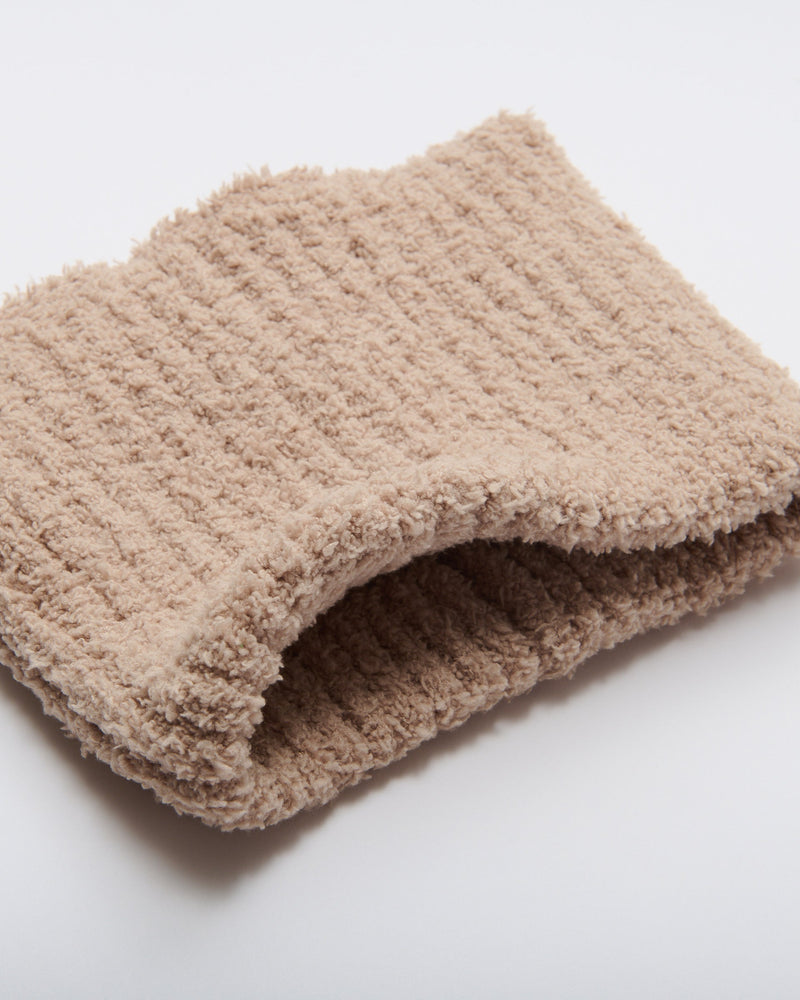 Ribbed Neck Gaiter • Fuzzy