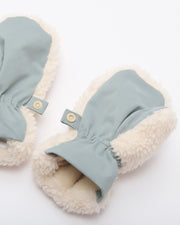 Sherpa Mittens • Benji Appliqué