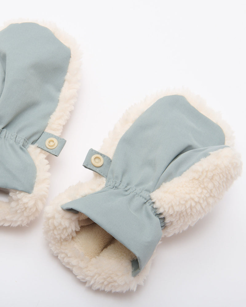 Sherpa Mittens • Benji Appliqué