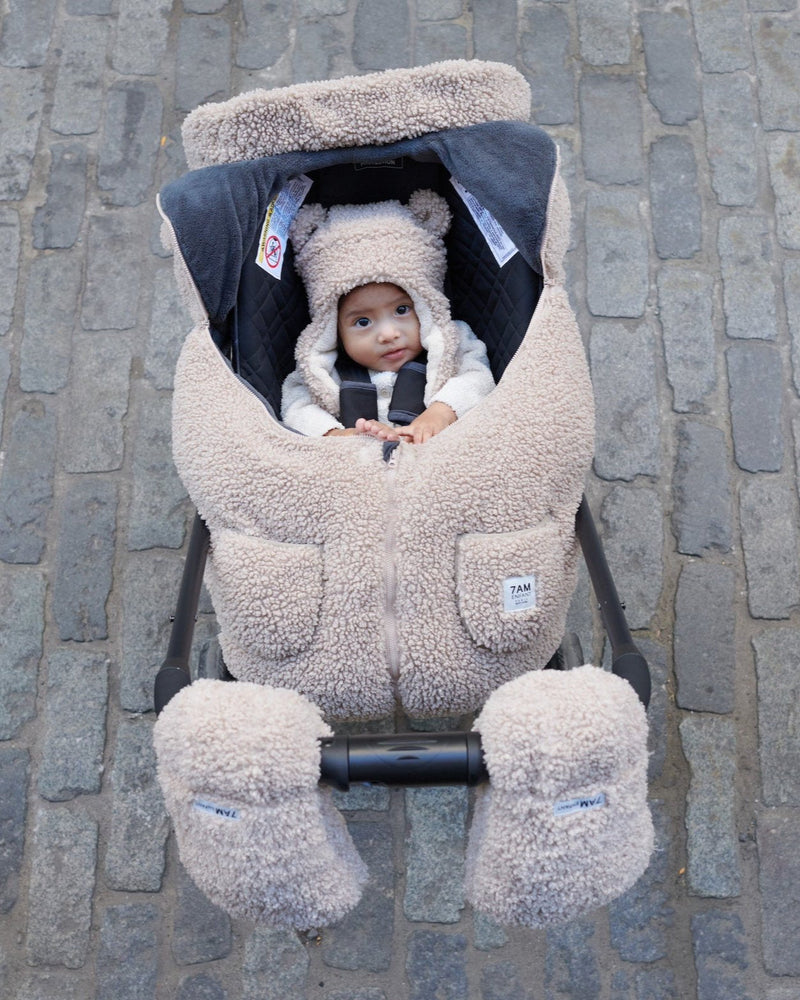 7AM Enfant - Ensemble Cub - Teddy | Bonnet & Moufles