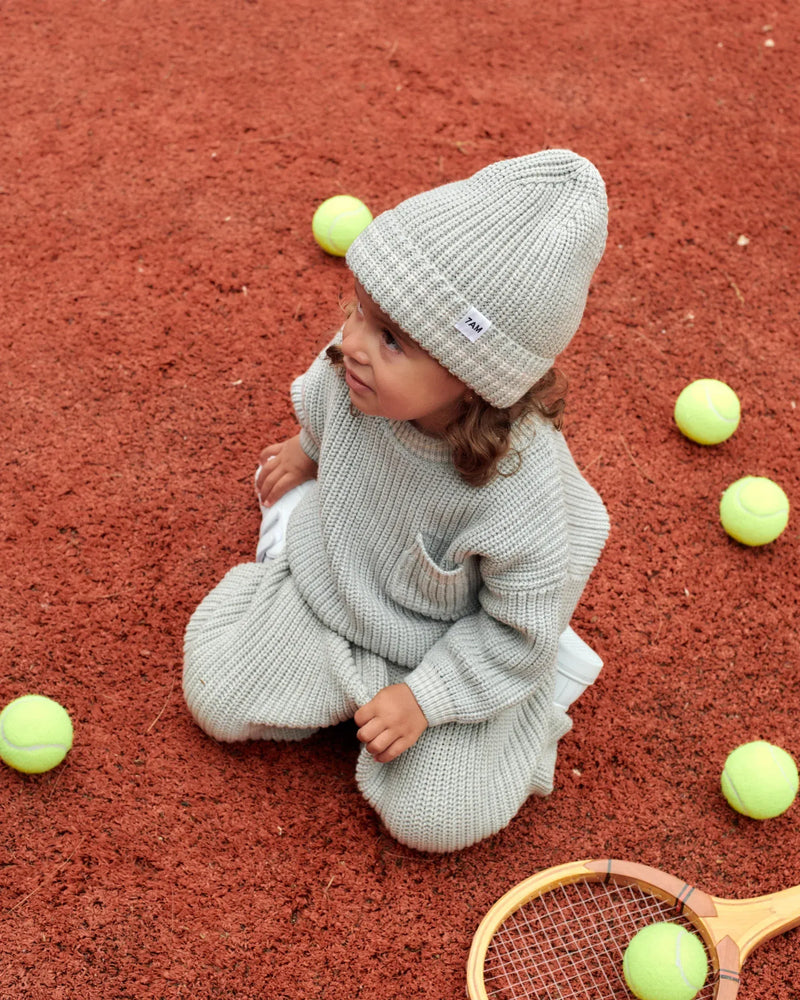 7AM - Beanie - Chunky Tennis | Knit Beanie Collection for Babies and Kids