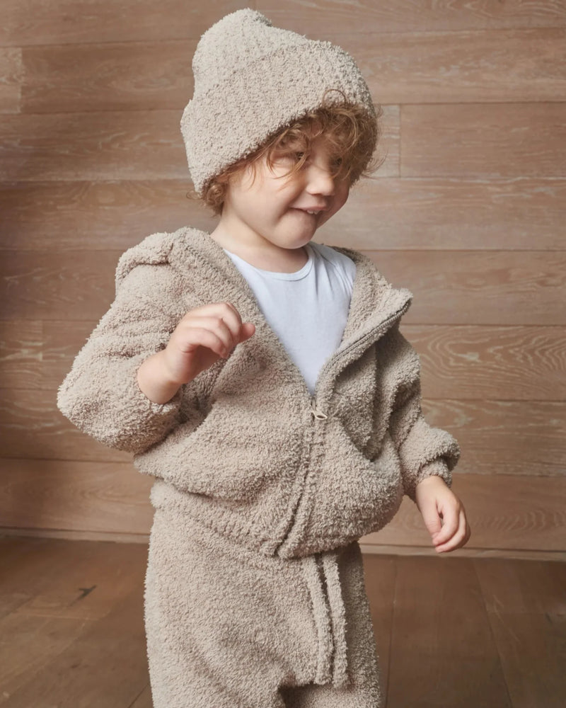 7AM Enfant - Gilet à Capuche Zippé - Peluche