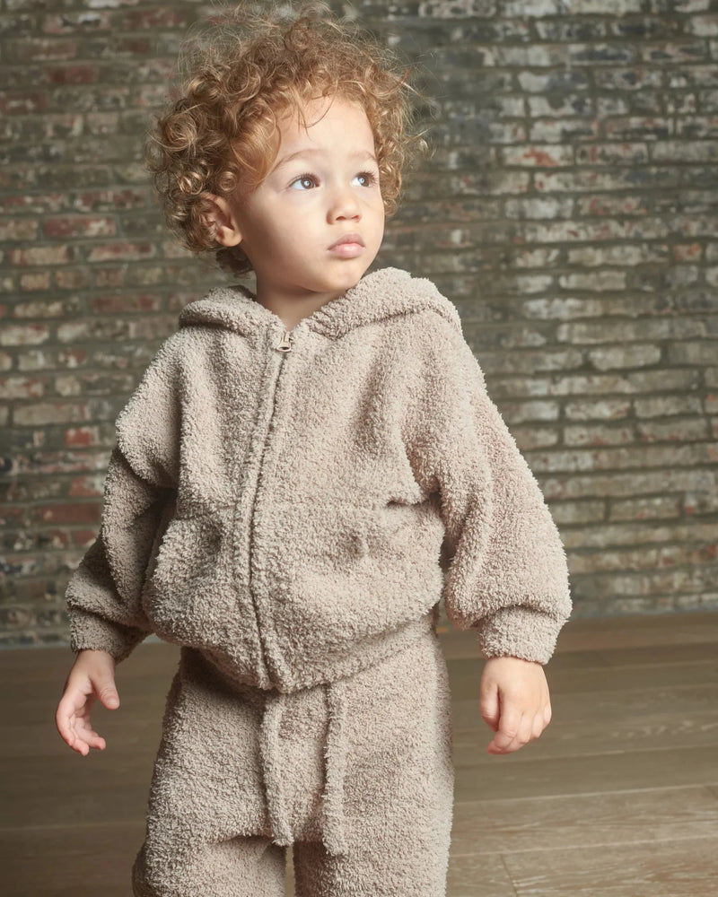 7AM Enfant - Gilet à Capuche Zippé - Peluche