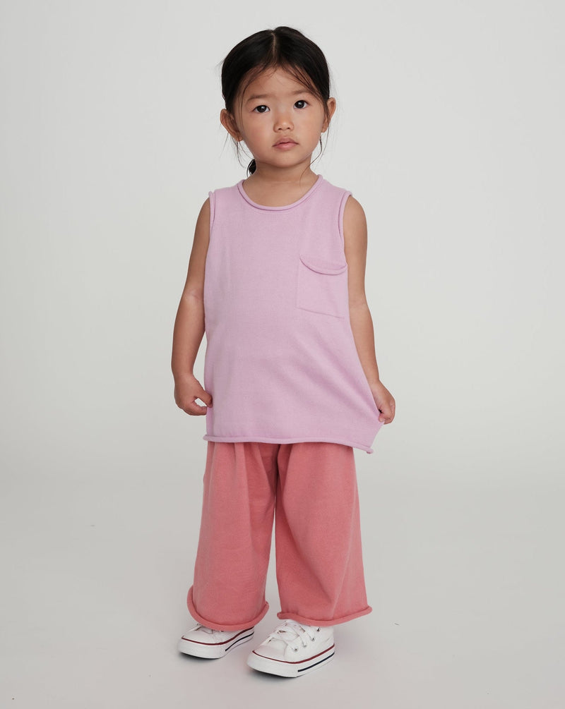 7AM - Tank Top Boxy - Pink - 6-12M