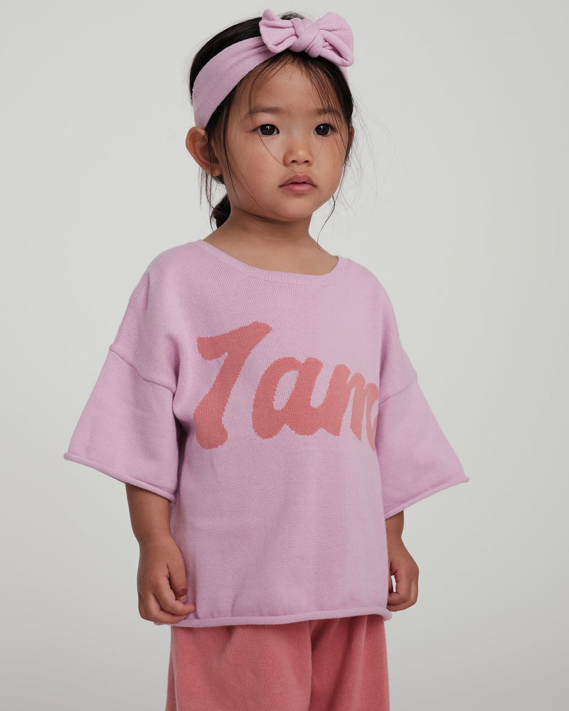 7AM - Tee Boxy - Pink - 4-5Y