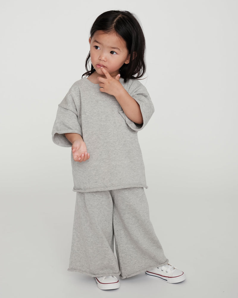7AM - Boxy Cotton Wide Pants