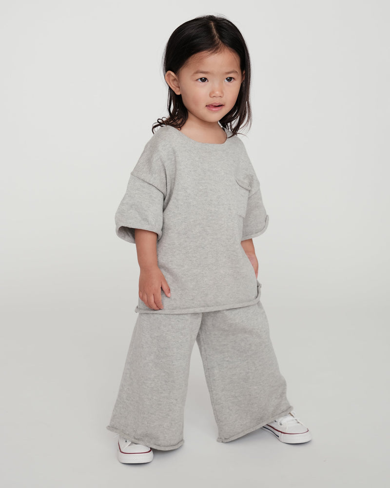 7AM - Boxy Cotton Wide Pants