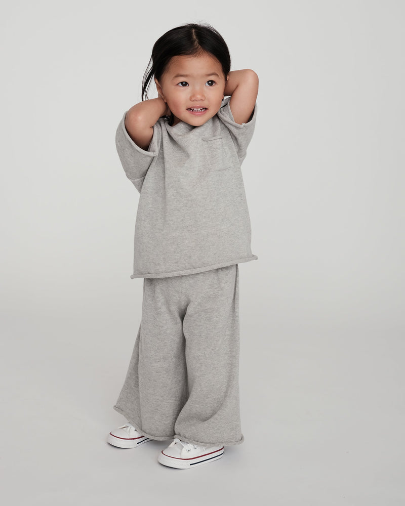 7AM - Boxy Cotton Wide Pants