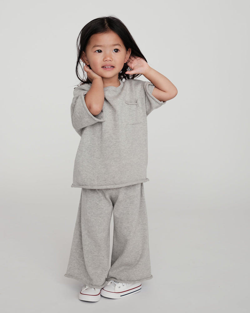 7AM - Boxy Cotton Wide Pants