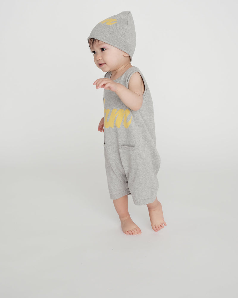 7AM - 7AM Logo Boxy Romper | Classic Boxy Infant Romper with Signature Logo