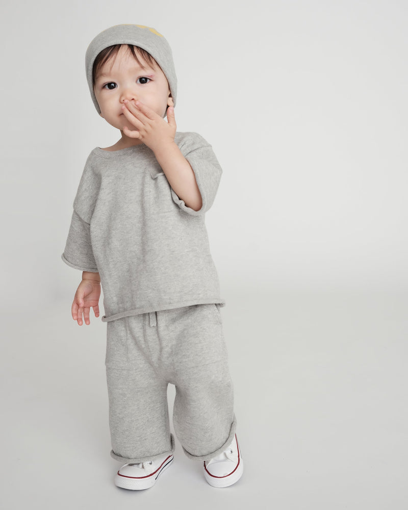 7AM - Boxy Cotton Tee Pocket