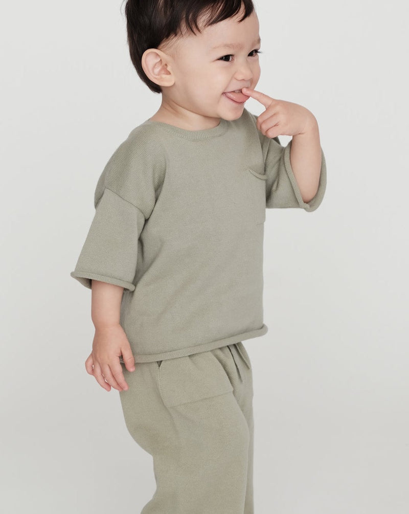 7AM Enfant - Pantalon Relaxed en Coton
