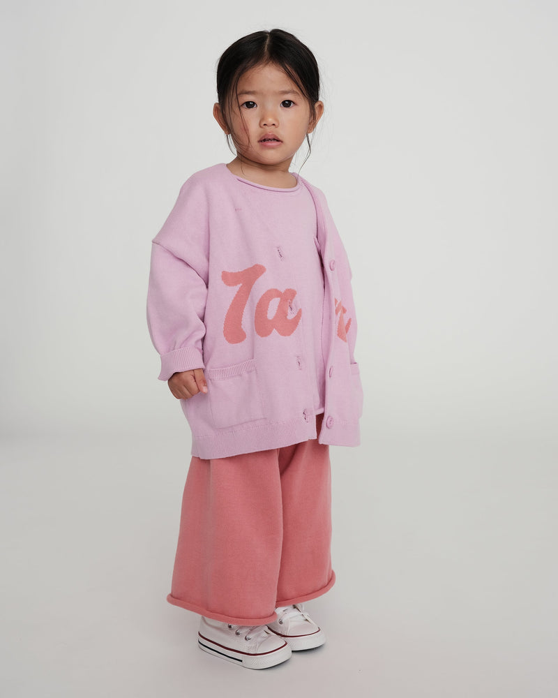 7AM - Boxy Cotton Wide Pants