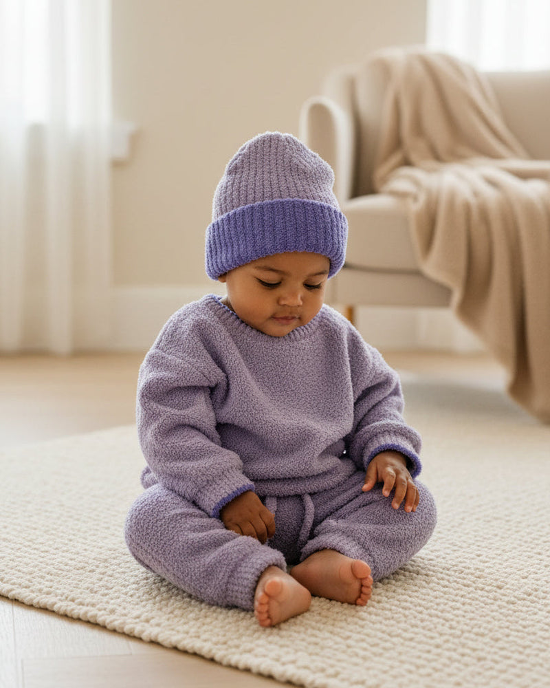 7AM - Boxy Sweater - Fuzzy
