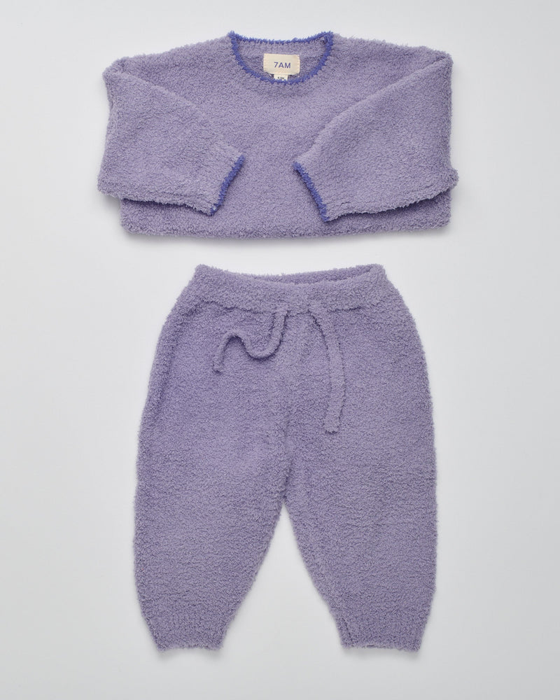7AM - Boxy Sweater - Fuzzy